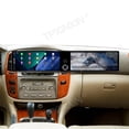 thumbnail image 2 of TPXINXIN Dual 12.3 inch Screen Car Radio For Toyota Land Cruiser LC100 VXR 2002-2005 Android GPS Navigation Multimedia Video Player Stereo Receiver Head Unit, 2 of 15