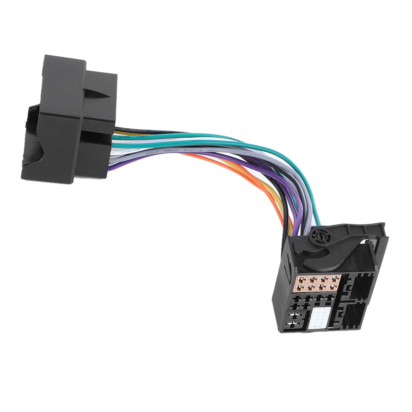 Riousery Radio Adapter Wire Harness RCD330 RCD330G PQ To MQB Transfer Line MIB Modification Vehicle-to-Trailer Connector Kit for Cars and Trucks Replacement Parts Easy Installation Black