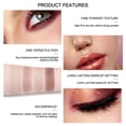 thumbnail image 2 of Eye Shadow Quad With Pearlescent And Matte Shades, Long-lasting And Smudge-proof, Perfect For Student's Daily Makeup., 2 of 5