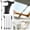 B/1Pc, variant on 1Pc Telescopic Window Pole Opener with Hook,Window Pole Opener for Vertical Horizontal Sliding Window,Multi Part Adjustable Loft Pole with Precise Hook,Window Pole Opener for Skylight,Roof Window