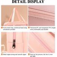 thumbnail image 7 of Ledeak Clear Toiletry Bag, 3pcs PVC Waterproof Makeup Bag, Hanging Travel Wash Bag for Women Men Kids Gift, 7 of 7