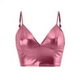 thumbnail image 4 of PMUYBHF Suspenders Solid Color Pu Fabric Corset Solid Color Bandeau Small Vest Women 12339 Xl, 4 of 5