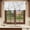 White, variant on Modern White Valances for Windows, Decorative Rod Pocket Window Valance Curtains, Minimalist Abstract Ribbon A Sketch Rt Short Curtain Drapes for Kitchen/Bathroom/Living Room, 2 Panels, 42" W x 18" L