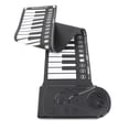 thumbnail image 1 of Piano Inscritable, Altavoz de Silicona 49 Llaves de Piano Portátil 32 Nivel de Ritmo de Nivel Para Vijar, 1 of 7
