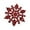 Red, variant on 24pcs Christmas Silver Snowflake Ornaments Plastic Glitter Snow Flakes Ornaments for Winter Christmas Tree Decorations Size Varies Craft Snowflakes