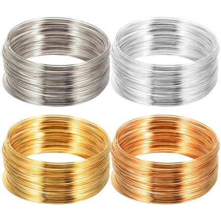 Wire Items 4 Rolls of DIY Wire DIY Handmade Wires Metal Wires Jewelry Making ...
