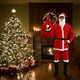 thumbnail image 1 of Disfraz De Papá Noel Traje de Papá Noel navideño para adultos y niños, conjunto de cinturón y barba de Papá Noel rojo, traje de juego de rol, 1 of 6