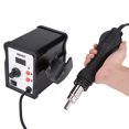 thumbnail image 2 of 858D 700W LED Digital Hot Air Gun Heat Gun Rework Station with 3 Nozzles UK Plug 220V, 2 of 5