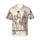 thumbnail image 1 of Balery Cowboys Riding Horses Camisas hawaianas de manga corta para hombre, camisas playeras de corte holgado, camisas de vacaciones con botones,Medium, 1 of 7