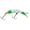 Metallic Green Double Trouble, variant on Luhr-Jensen Rattling Kwikfish K16 Diving Plug