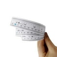 thumbnail image 6 of Sandhill Tools Self Adhesive Measuring Ruler Tape 36 inches/90cm, Double Scale Large and Clear Markings in Inches/cm for Sewing, Drafting and Work Bench Ruler (6 Pack), 6 of 7