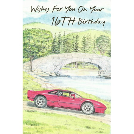 Wishes For You On Your 16th Birthday (Age8), Cover: Wishes For You On Your 16th Birthday By Magic Moments Ship from