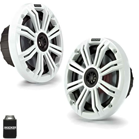 Kicker 6.5" White Marine Speakers (QTY 2) 1 pair of OEM replacement speakers