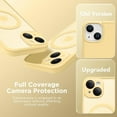 thumbnail image 6 of Magnetic for iPhone 14 Case, [Compatible with MagSafe] [Full Camera Protection] [14FT Drop Protection] Shockproof Protective Slim Translucent Matte Phone Case for iPhone 14, Jasmine Yellow, 6 of 15