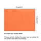 thumbnail image 2 of Papel de copia de color Uxcell 8.3x5.8" 80gsm Naranja 25 hojas, 2 of 7