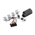thumbnail image 2 of Xuanheng Bass Guitar Control Plate High Performance Loaded Wired Guitar Replace Parts, 2 of 8