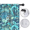 thumbnail image 4 of Blackout Kids Curtains,Paisley Pattern Childrens Insulated Curtains Set Of 2,Bedroom Essentials,Toddler Room Decor 42"x54"(106x137cm), 4 of 4