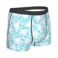 thumbnail image 4 of Uemuo Cute Rabbit Pattern Men's Boxer Briefs,Trunk Anti-Chafing,Comfortable, Durable, and Stylish Underwear-Medium, 4 of 9