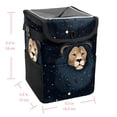 thumbnail image 5 of Leo Constellation Foldable Car Garbage Can with Lid, Leak-Proof Mini Trash Can, Hanging Storage Bag - Car Trash Bin for Travel and Commuting, 5 of 6