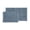 Light Blue, variant on Soft Absorbent Chenille Bath Mat Rug with Anti-Skid Rubber Backing, 24 x 17, White, by Noble Linens