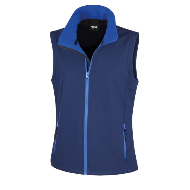 Result Core Womens Printable Softshell Bodywarmer