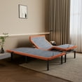 thumbnail image 2 of ESHINE Split King Adjustable Bed Frames Base, with Massage, Pillow-tilt, Ergonomic Incline, Zero Gravity, Dual USB Port, Under Bed Light (2 Twin-XL), 2 of 8