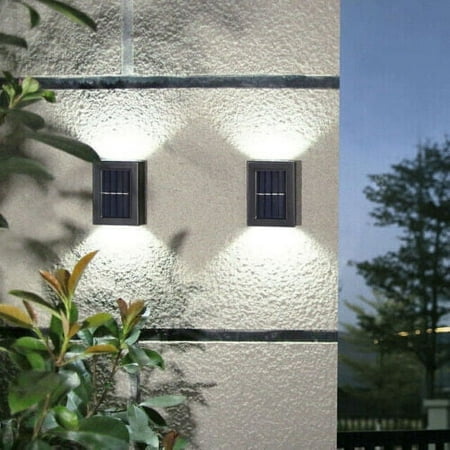 

Outdoor Solar LED Deck Light Path Garden Patio Pathway Stairs Step Fence Lamp