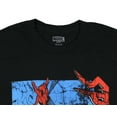 thumbnail image 3 of Marvel Spider-Man Men's Spring Into Action Crackle Graphic Print Adult T-Shirt, 3 of 3