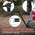 thumbnail image 2 of 2/4 Bike Rack Bicycle Carrier Racks, Hitch Mount Foldable Rack with Hitch Receiver, Straps for Cars, Trucks, SUV's and Minivans, 2 of 6