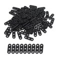 thumbnail image 1 of 100pcs Fastener Tent Guy Line Runners Guyline Rope Lock Tensioner Camping Caravan Rope Fixing Buckle Adjustment Buckle, 1 of 5