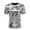 Silver, variant on Men's Metallic Top Short Sleeve Round Neck Tee Shirts Disco Sequin Tops Party Club Night Silver 4(S)