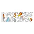 thumbnail image 1 of Children Graffiti Scroll Coloring Poster Clear Print Animals Drawing Tablecloth Colorfast Kids, 1 of 5