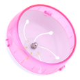 thumbnail image 4 of Jouet d'Exercice pour Hamster, Roue Disque de Course, Rose, 4 of 8