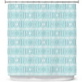 thumbnail image 1 of Shower Curtains 70" x 84" from DiaNoche Designs by Metka Hiti - Fish In A Row, 1 of 1
