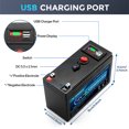 thumbnail image 2 of Batterie Lithium Haute Qualité 12V 150AH avec BMS Intégré Adaptée pour Système de Stockage Domestique RV hors Réseau Système d'Alimentation Solaire Marine, 2 of 9