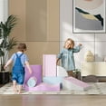 thumbnail image 2 of Soozier 7-piece Soft Play, Kids Climbing Activity Soft Play Equipment, 2 of 10