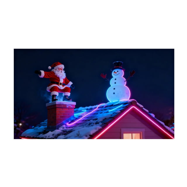 SIfdSeng Get it Fast Glow In the Dark Garage Banner Light up Holiday for Indoor Outdoor Festive Party Sign