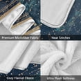 thumbnail image 3 of Yayeee Throw Blanket for Couch Soft Warm 60" x 80" Sofa Chair Bed Decoration, Dark Star Map, 3 of 7