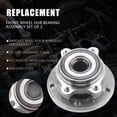 thumbnail image 4 of Front Rear Wheel Bearing Assembly Replacement Part-Front Rear Wheel Hub Bearing 1, 4 of 9