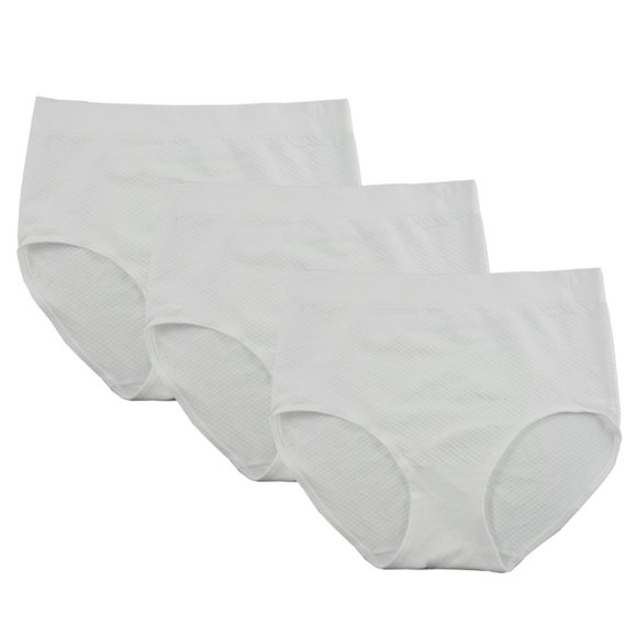 Seamless Textured Full Brief - 3 pk