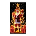thumbnail image 2 of Decoraciones navideñas de NYlon, puerta fluorescente navideña, cubierta de puerta, fondo, adornos navideños, decoraciones navideñas para exteriores, decoraciones navideñas, decoración navideña, 2 of 6