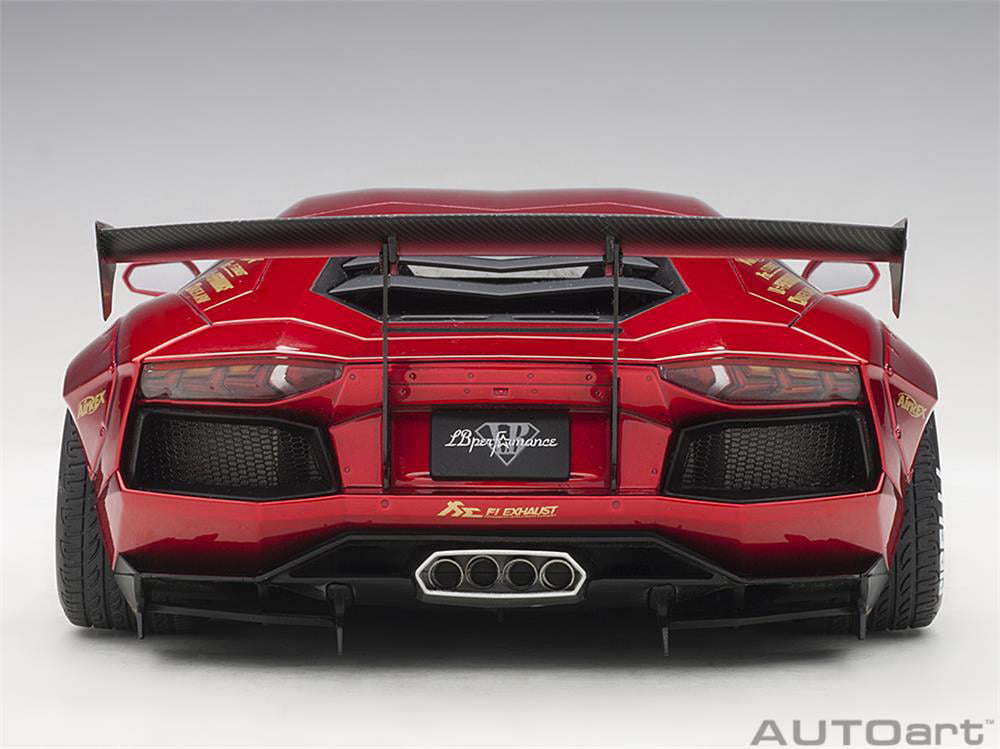 Autoart Lamborghini Aventador Liberty Walk LB Works 1:18 79109 Metallic Red