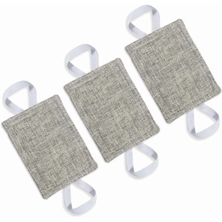 Door Silencer Padded Door Latch Cover, Baby Door Cushion Quiet Closer Door Lock Cover Universal Fit for No More Noise Light Sleeper Baby Nursery - 4 x 3 Inches, Light Grey, Set of 3