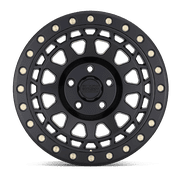Black Rhino Primm 17X9 5X114.3 -18Et 78.1Cb Matte Black W/ Brass Bolts Wheel
