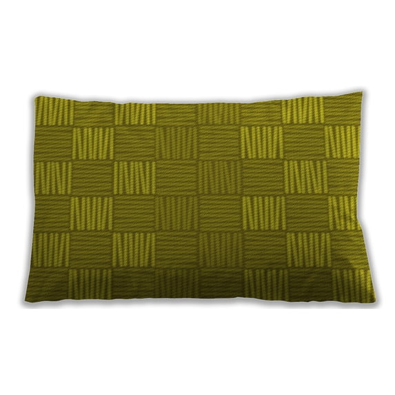 Ahgly Company Outdoor Rectangular Contemporary Lumbar Throw Pillow, 13 inch by 19 inch