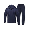 thumbnail image 4 of CONZONE Mens Sweatsuit 2 Piece Sets Casual Men's Jogging Tracksuit Set Solid Color Pullover Hoodie Sweatpants Sweat Suit for Men Cozy Fall Winter Athletic Track Suit Outfits, 4 of 4