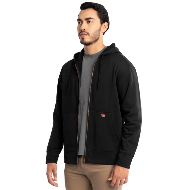 Wrangler Workwear Men's Full Zip Performance Fleece Hoodie photo 8