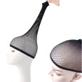 thumbnail image 1 of Dww-bonnets de Perruque en Maille pour Cheveux Longs, Filet Perruque pour Femmes, 5 Pcs Noir, 1 of 5