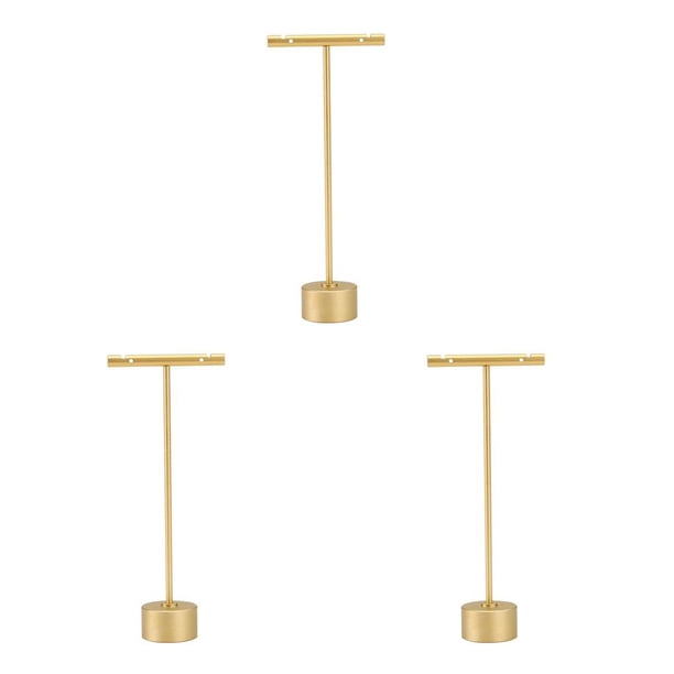 Sonducket Gold Jewelry Display Earrings Stand for Bracelet 8x4x10.5cm Type1