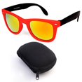 thumbnail image 2 of Gafas de sol plegables, minimalistas y de moda, gafas de sol retro para exteriores para hombres, gafas de sol con caja para mujeres, modernas, 2 of 6